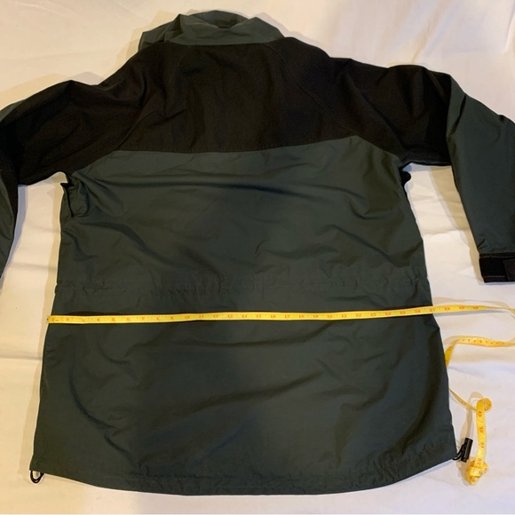 Stearns Men's Green Waterproof Raincoat Drawstring Waist Full Zip Jacket XXL - Picture 8 of 12